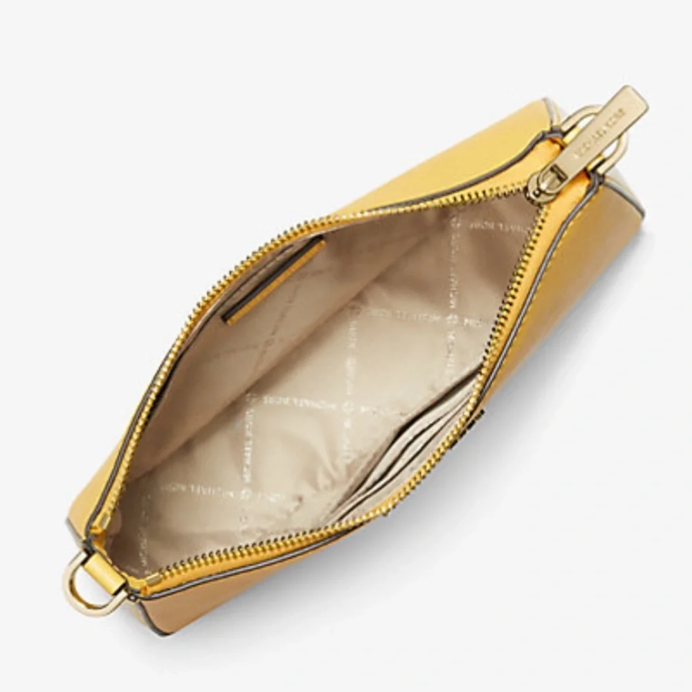 MICHAEL KORS Jet Set Saffiano Leather Crossbody Bag with Case Apple Airpods Pro®